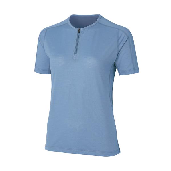 ファイントラック トップス(レディース) ラミースピンエアジップTウィメンズ  M  LKBL ファイントラック（finetrack） トップス(レディース) ラミースピン