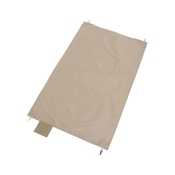 他サイト： アウトドアマット キャプテンスタッグ ポケットレジャーシートS 144×74cm カーキの商品画像