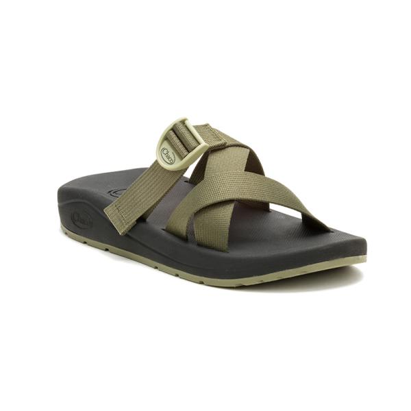 チャコ  Ms クッシュZ スライド  9/27.0cm  モッシー オリーブ チャコ 1/1は全品+P5% Ms クッシュZ スライド 9/27.0cm モッシー