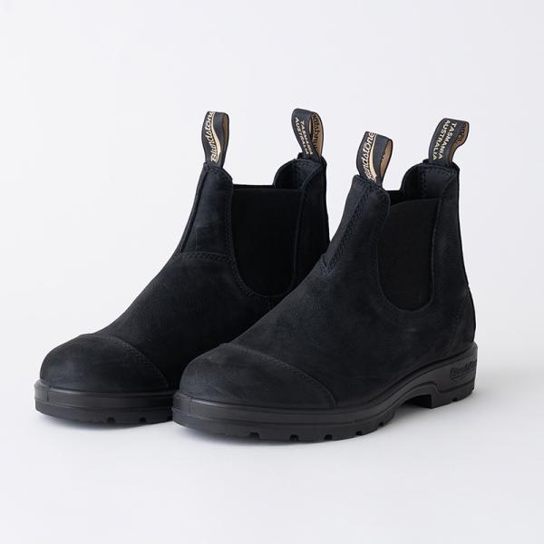 ブランドストーン アウトドアブーツ・長靴 [CLASSICS]BS2547 スムースレザー サイドゴアブーツ  8  ぺブルブラック 1/15まで全品+P5% アウトドアブーツ・長靴 ブランドストーン CLASSICS