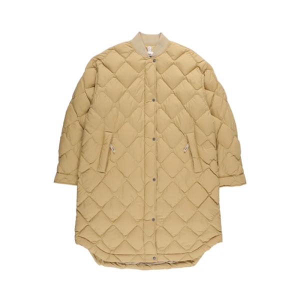 ナンガ ジャケット(レディース) リブカラーキルテッドダウンコート ウィメンズ  WM  BEG2(TAN) 1/15まで全品+P5% ジャケット(レディース) ナンガ リブカラー