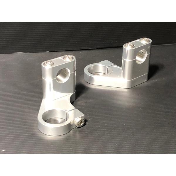 ☆バーハンドル 化 キット☆ 35Φ フォーク 用 クランプ Φ22.2mm Φ7