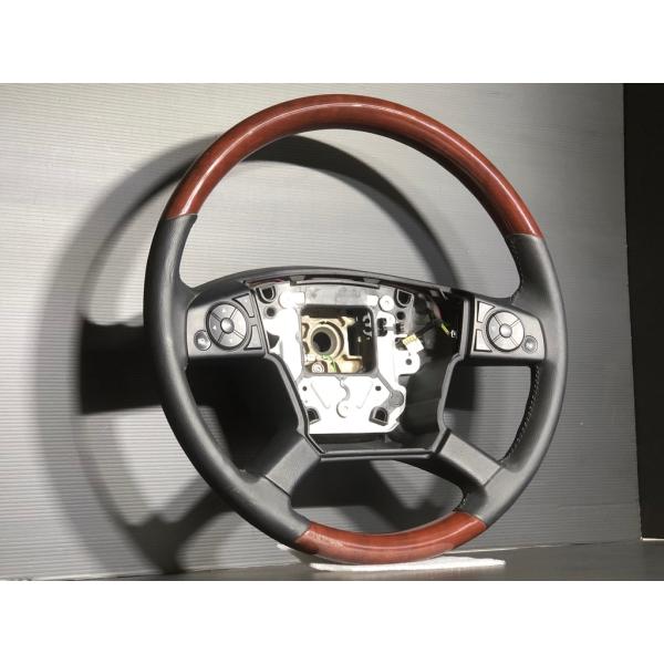 ビックリグ　ウッドハンドル スーパーグレート用ボス付！ Yahoo!オークション -「ステアリング ボス」(トラック、ダンプ