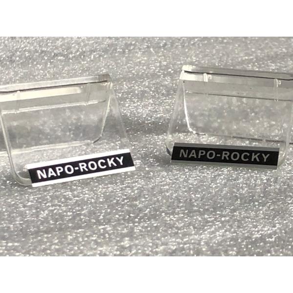 ナポロッキータイプミラーホワイト/メッキ 新品ステッカー付き送料込み ナポロッキータイプミラーホワイト/メッキ 新品ステッカー付き