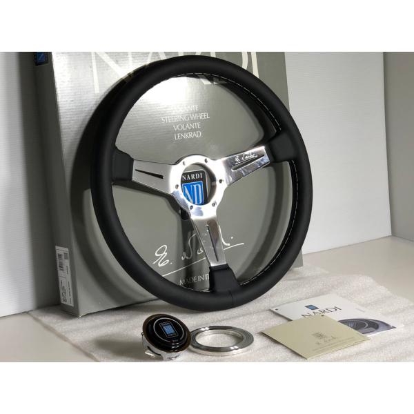 NARDI 在庫有☆NARDI ナルディー N132 クラシック レザー 360φ