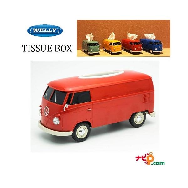 VWバス フォルクスワーゲンバス ティッシュボックス ティッシュ
