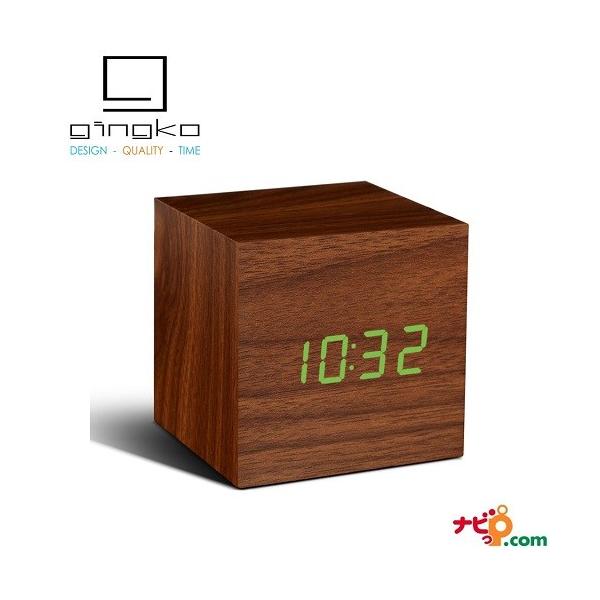 GINGKO MR[ CUBE click clock L[uNbNNbN EHibg O[ LED GNK030007 uv t x\ CeA 