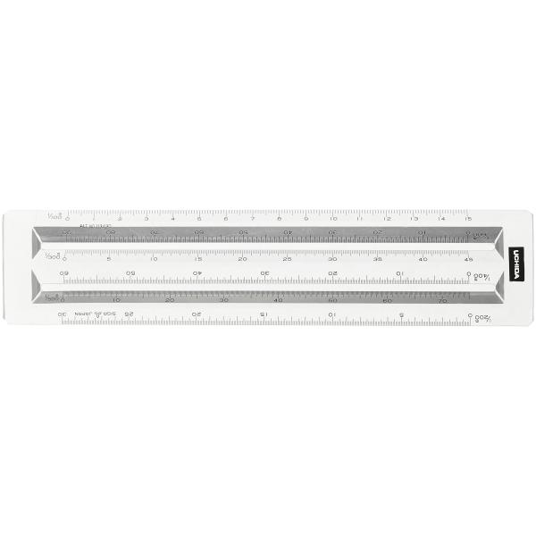 Uchida drawing instrument ウチダ製図器(Uchidaseizuki) ヘキサスケール 15cm 1-882-0115