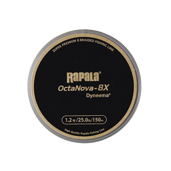 Rapala(ラパラ) PEライン オクタノヴァ 8X 150m 1.2号 25.0lb 8本編み ライムグリーン R8X150M12LG