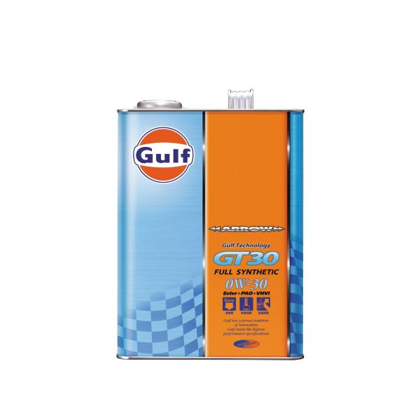 ガルフ(Gulf) エンジンオイル ARROW GT30 0W-30 Full Synthetic 4L 4輪ガソリン車用