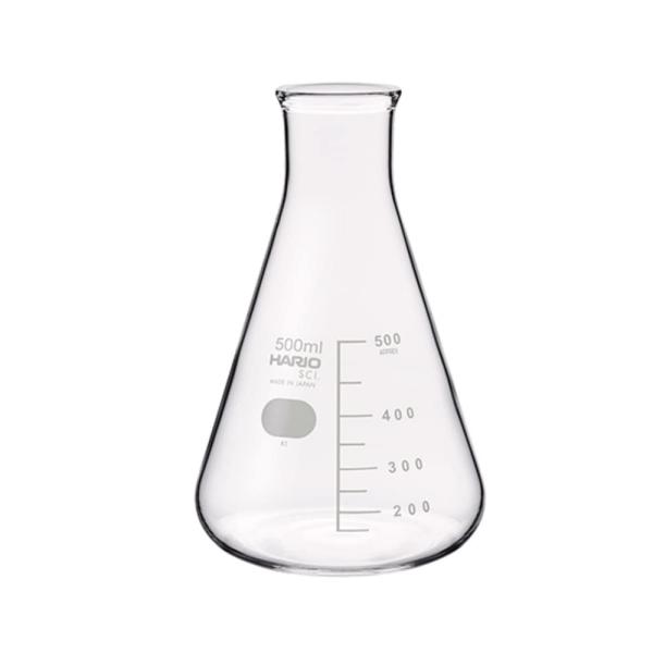 三角フラスコ(目安目盛付き) 500mL /6-017-05