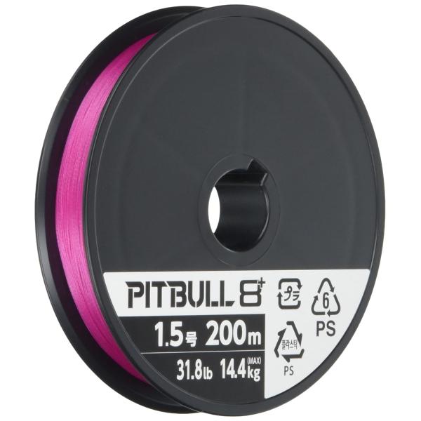 シマノ(SHIMANO) PEライン ピットブル8+ 200m LD-M61T 1.5号(31.8lb) トレーサブルピンク