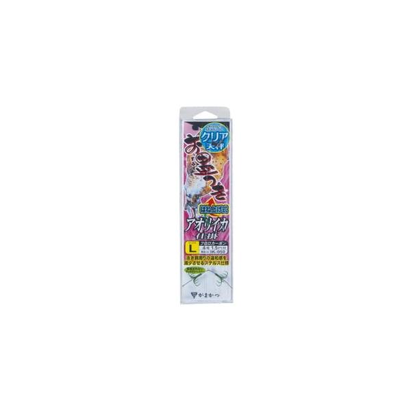 がまかつ IK050 お墨つきアオリイカ仕掛はねあげ クリア 2L