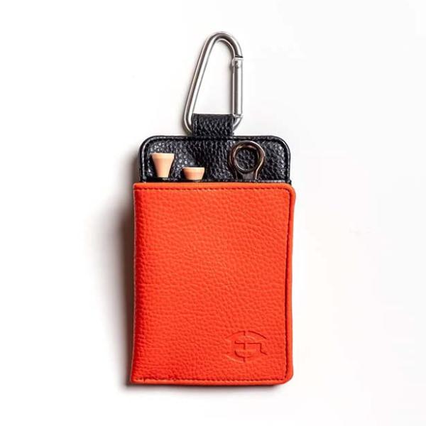 EGボールクリーナーEDISONGOLF(エジソンゴルフ) 「ボールの汚れ → 転がり悪い → スコアダウン」を解消！ (Orange)