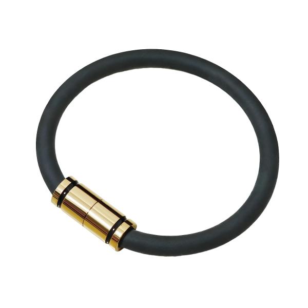 [AIMEIS] 静電気除去シリコンブレスレット 磁気タイプ チタン ゲルマニウム ステンレス 静電気防止グッズ おしゃれ 男女兼用