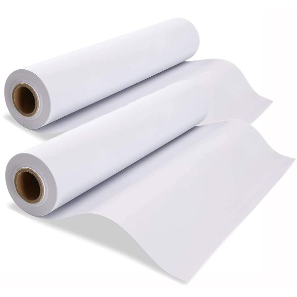 画用紙 ロール紙 お絵かき 44cm*10m お絵かき用ロール紙 白紙 図面用紙 製図用紙 ホワイト (44cm-10m-2枚)