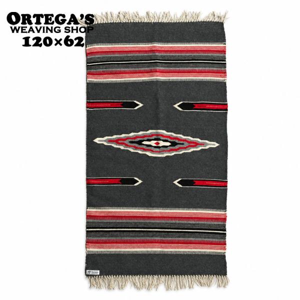 オルテガ チマヨ ハンドウーブン ラグ マット 120×62センチ　ORTEGA'S HAND WOVEN RUG MAT