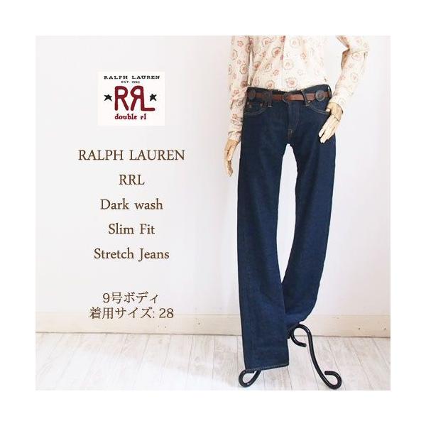 【SALE】【RRL by Ralph Lauren】ラルフローレン　DOUBLE RL ダブルアールエル SLIM FIT ジーンズ/WASH