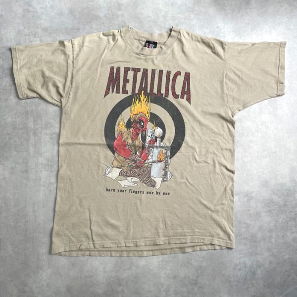 90's Metalica Pushead T-Shirts Made in USA/XL 90年代 メタリカ