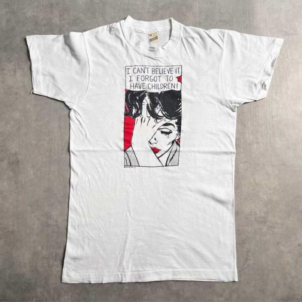 【タイムセール】Roy Lichtenstein Tシャツ ヴィンテージtシャツ 80's ROY LICHTENSTEIN POP ART T-Shirts 80年代 ロイ リキテン