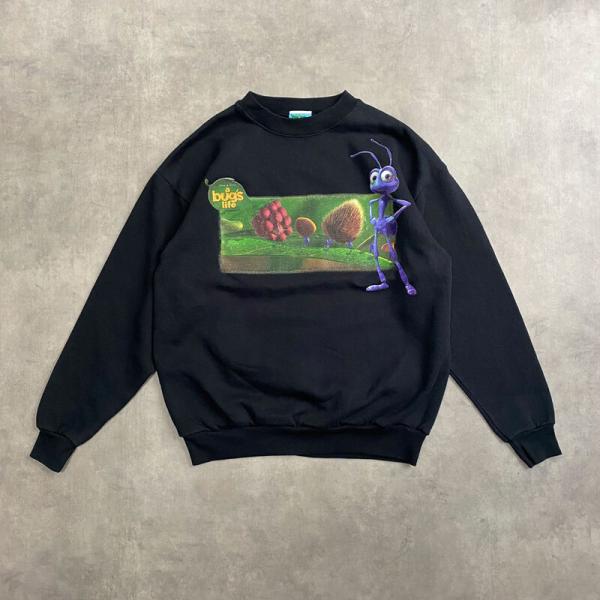 トップス disney pixar bugs life 90s vintage sweat Vtg 90s Disney Pixar A Bugs Life Official Movie Promo Shirt XL