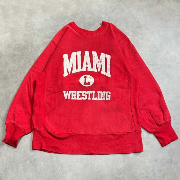 ツートン&内縫いレアカラー80sチャンピオンUSA製リバースウィーブXL 80's Champion Reverse Weave Inside Stitching Sweat Shirts Made in