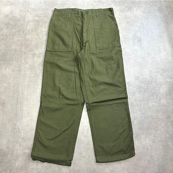 60s US.ARMY ベイカーパンツ　OG107 ミリタリー　W34L31 60's U.S.ARMY Baker Pants OG-107 W36L31 60年代 ベイカーパンツ