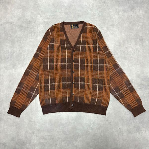 60s モヘアカーディガン mohair cardigan 60s Mohair Cardigan 📔 Here's a super shaggy mohair cardigan in a