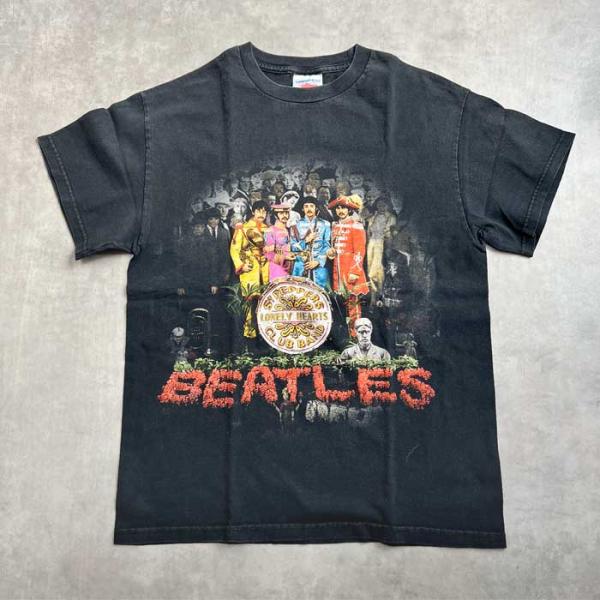 THE BEATLES Sgt. Pepper's Lonely Hearts Club Band T-SHIRTS BLACK/M