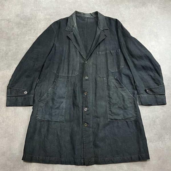 フレンチヴィンテージケープリバーシブルインディゴ1920年代