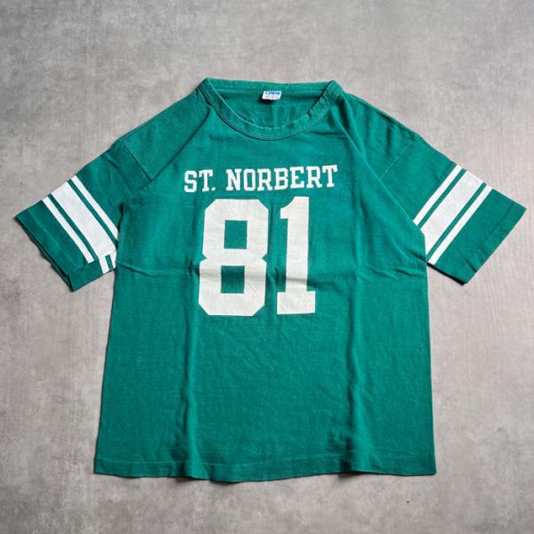 size M USA製　フットボール チャンピオン　 football 80s USA製 Championチャンピオン NFL MINNESOTA VIKINGS
