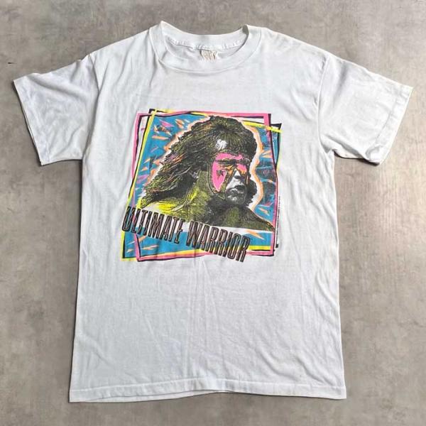 90'S WWF ULTIMATE WARRIOR T-SHIRT Made in USA 90年代