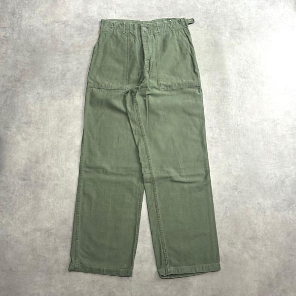 40-50's U.S.ARMY 13STAR BOTTON BAKER PANTS W30L31 40-50年代 40-50's U.S.ARMY 13STAR BOTTON BAKER PANTS W30L31 40-50年代