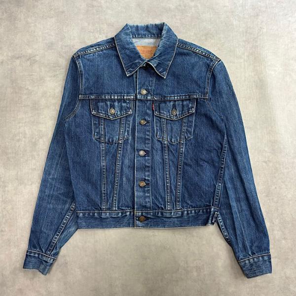 70's LEVI'S 70505-0217 Denim Trucker Jacket SIZE/38 Made in USA 70