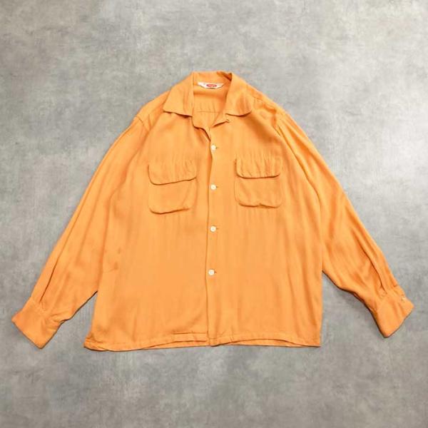 1950's PILGRIM レーヨンシャツ カリフォルニア アメリカ製 USA 1950's PILGRIM レーヨンシャツ カリフォルニア アメリカ製 USA
