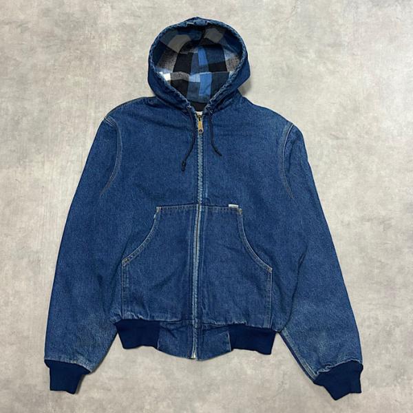 90'S CARHARTT DENIM ACTIVE JACKET BLUE/M 90年代 カーハート デニム