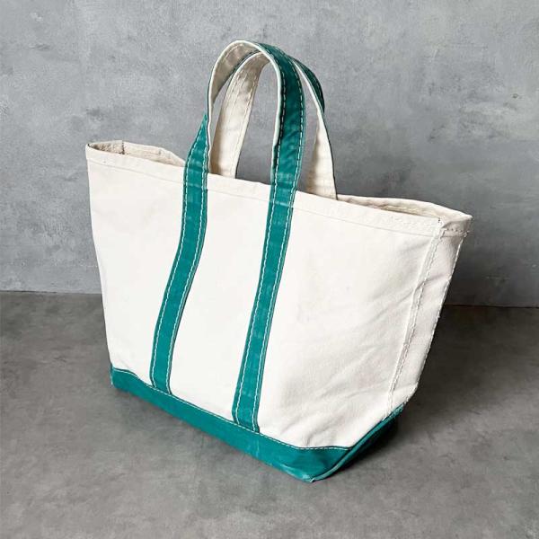 L.L.Bean（エルエルビーン） 70'S L.L.BEAN Side Tag Tote Bag GREEN
