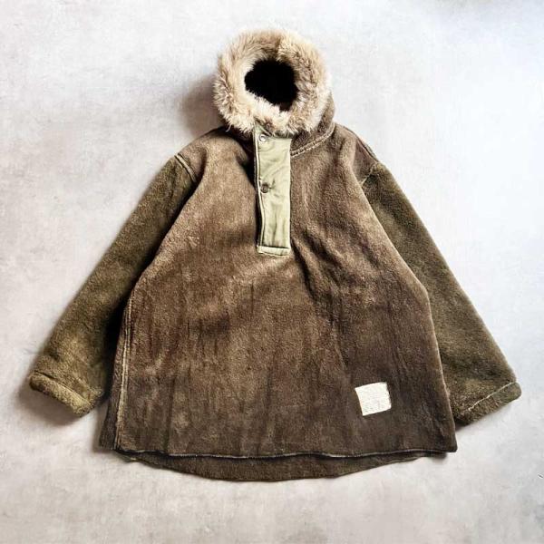 40'S U.S ARMY M-43 Field Pile Parka Dead Stock MEDIUM 40年代