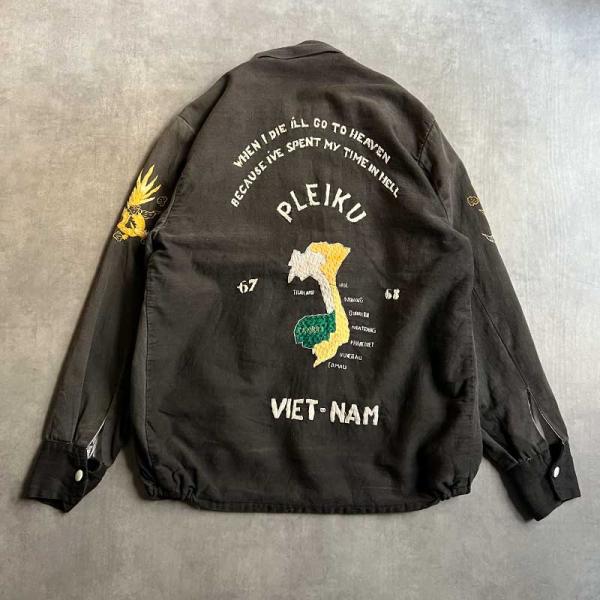 60'S VIETNAM TOUR JACKET 60年代 ベトナム ツアージャケット : NAVIE