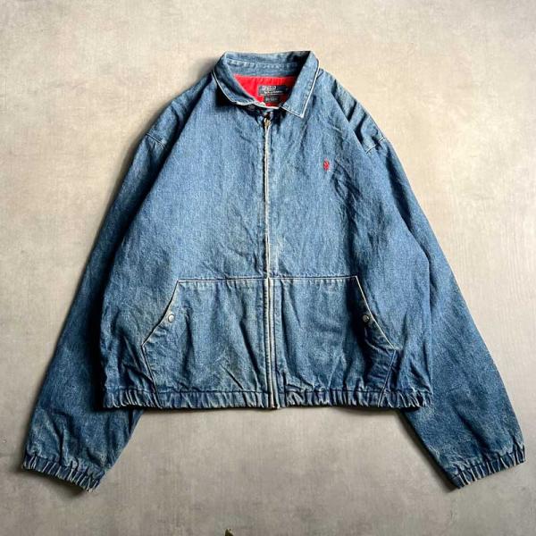 POLO RALPH LAUREN 80'S by Ralph Lauren Denim Swing Top SIZE
