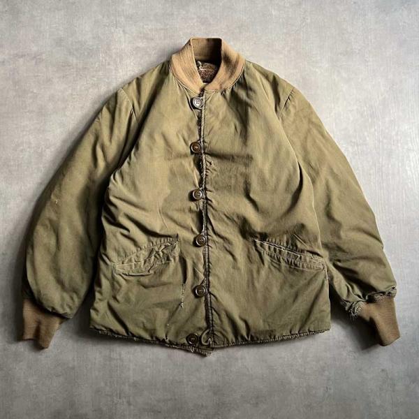 US.ARMY / 40s/M-43／パイルライナー/ジャケット/L/--/KHK US.ARMY◇40s/M-43／パイルライナー/ジャケット/L/--/KHK 40'S U.S