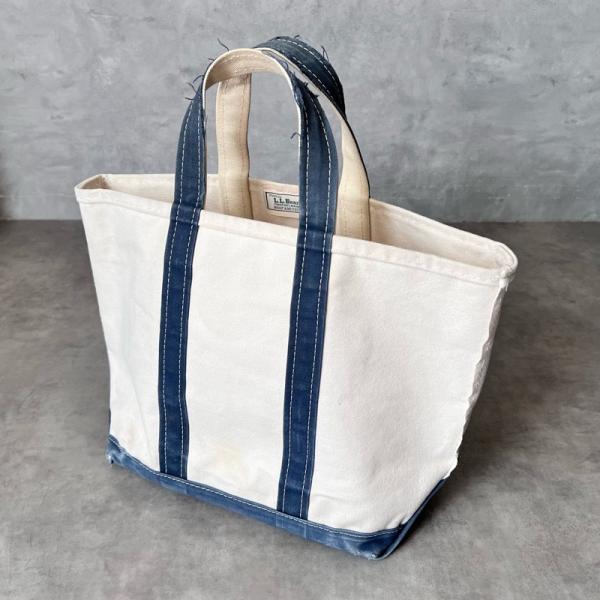 【雰囲気系】L.L.Bean Boat and Tote USA製 ネイビー　M L.L.BEAN