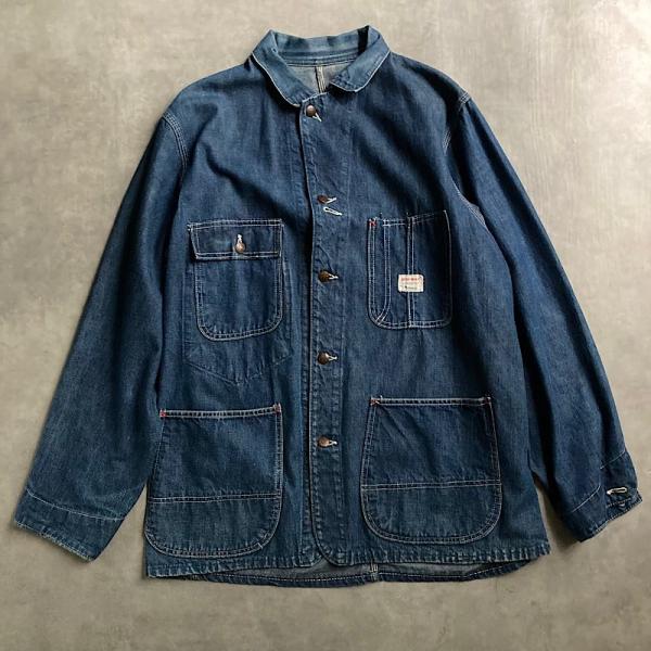 BIG MAC 60s USA製 デニム カバーオール デニムジャケット 60's BIGMAC DENIM CHORE JACKET 60年代 ビッグマック デニム