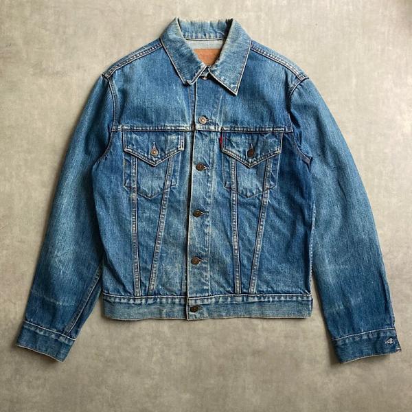60~70's Levi's 70505-0217 Big E Denim Trucker Jacket Far East