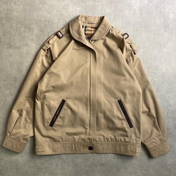 80s 90s Burberrys ハリントン ジャケット イングランド製 McGREGOR（マックレガー） 80's BURBERRY Harrington Jacket 14R Made