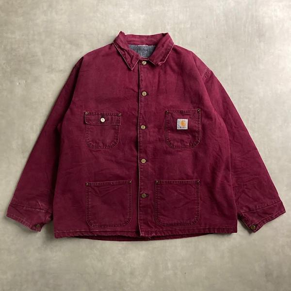 Carhartt（カーハート） 80-90's CARHARTT MICHIGAN CHORE JACKET RED