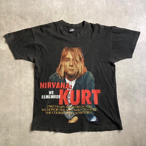 90'S NIRVANA Kurt Cobain We Remember Bootleg T-Shirts Made in