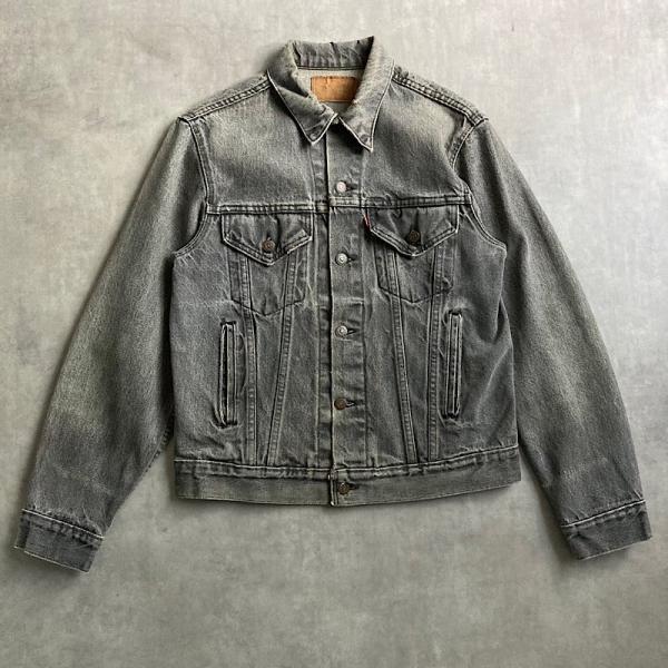 Levi's Yarn Dyed Denim Jacket USA製 先染め navie_u-2671