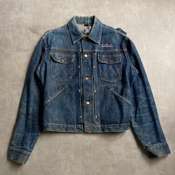 50's WRANGLER 111MJ 1956Model Denim Jacket 50年代 ラングラー