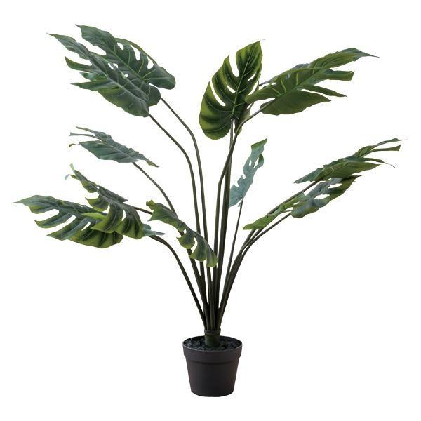 観葉植物 造花 インテリア フェイクグリーン 人工 プレゼント お祝い ギフト 高級 アンティーク 北欧 大きい 大型 室内 玄関 モンステラ 葉っぱ 丸い葉っぱ Abt 85 Navio 通販 Yahoo ショッピング